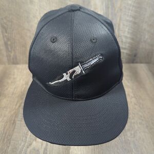 Ghost Face Reflection In Knife Black Hat Scream Character RARE OSFA Halloween